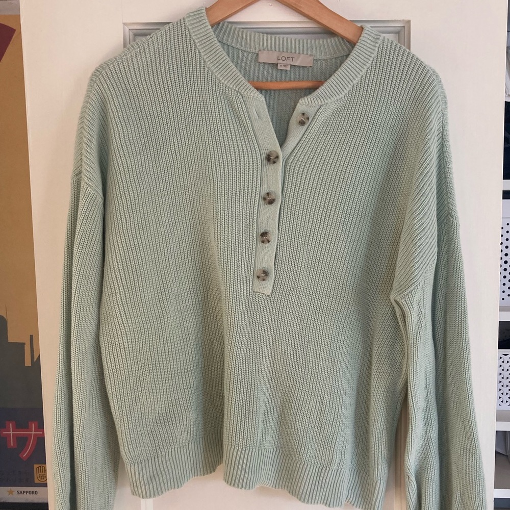 Loft Soft Green Sweater